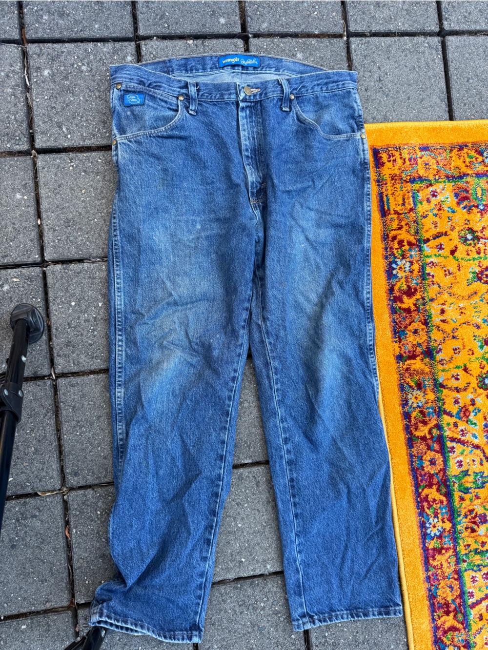 Classic Blue Men's Straight-Leg Jeans